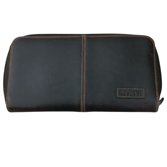 Rossetti brown wallet billfold clutch vinyl - Picture 1 of 5